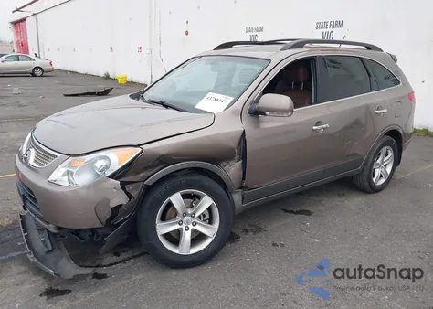 2011 Hyundai Veracruz Limited z USA, uszkodzony, nr VIN KM8NU4CC7BU149925